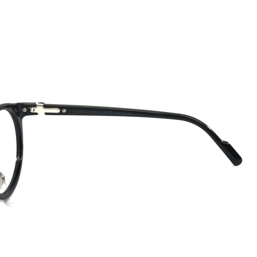 Cartier Eyeglasses Frames CT0312O 001 Black Silver Round Full Rim 50-22-145